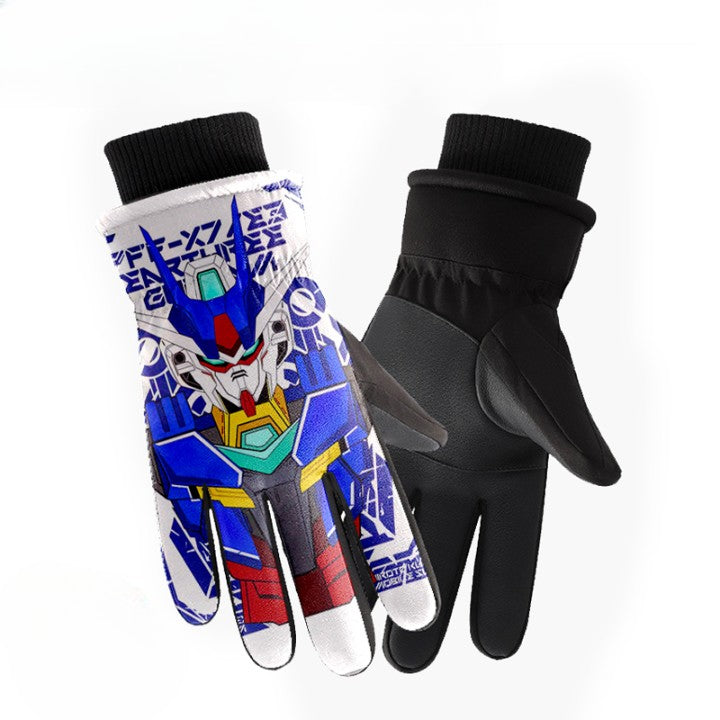 Anime gundam gloves